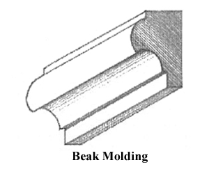 Beak Molding